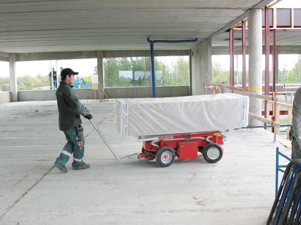 Transportvogn 2 akslet el. hev/senk < 1500 kg